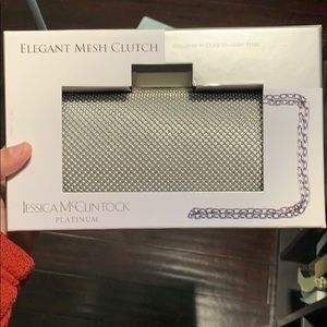 Purse, elegant mesh clutch